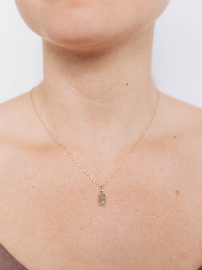 Love Letter Tag Pendant Charm