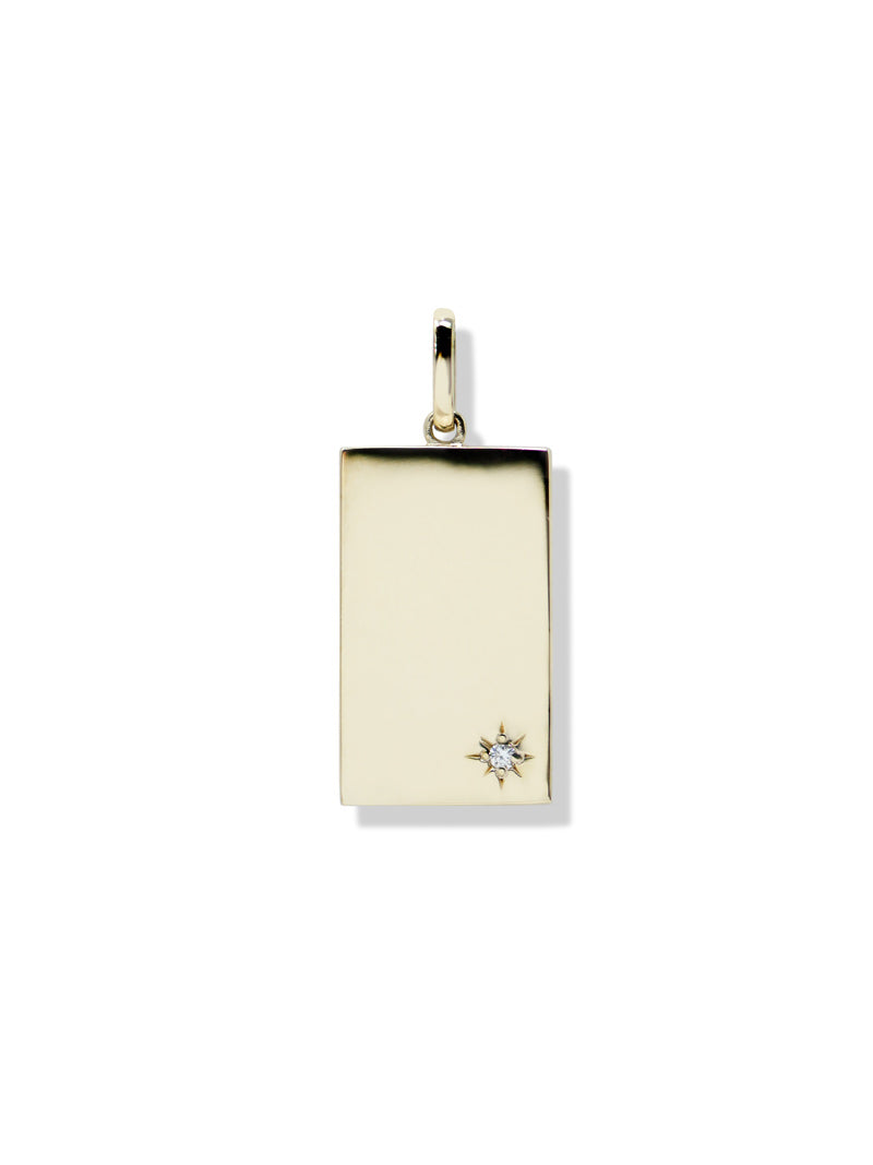Love Letter Large Engravable ID Tag Charm