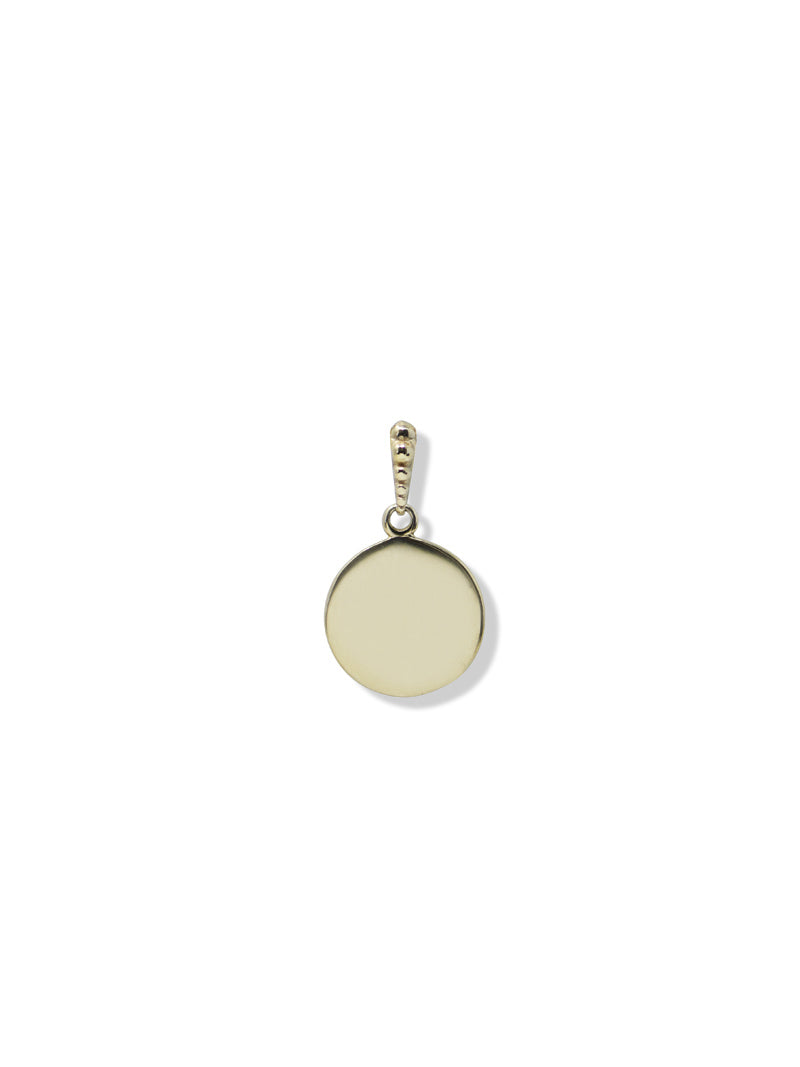 Dew Drop Engravable Pendant Charm