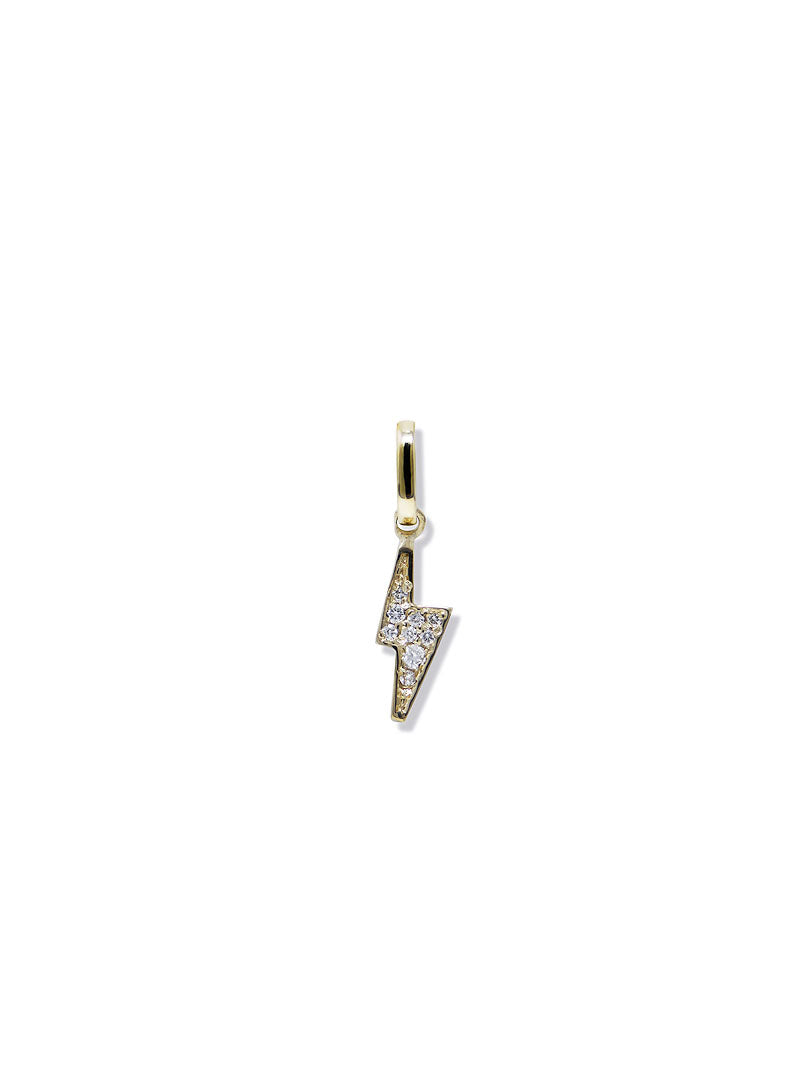 Aztec Lightning Bolt Charm