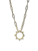 Capteur d’Histoire Marine Dew Drop avec Chaine Ovale