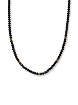 Collier Bohème de Spinelle Noir