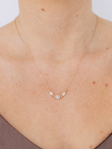 Collier Baguette Carré Cléo