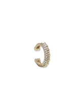 Manchette d'oreille en pavé Double Dew Drop