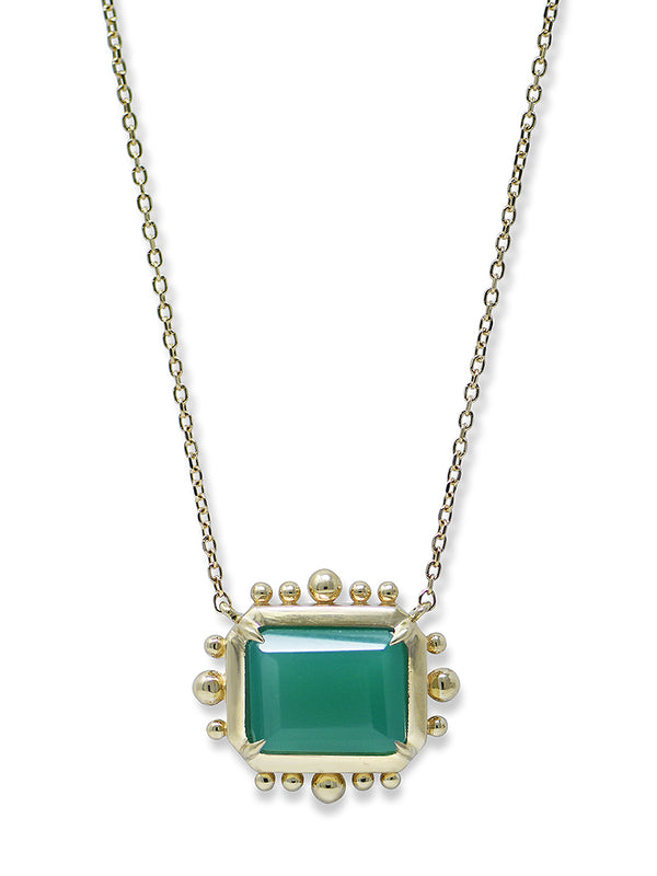 Dew Drop Carré Marine Pendant