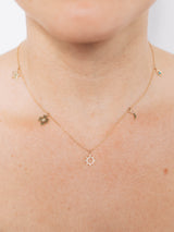 Anzie x Mel Soldera Luna Lucky Charm Necklace