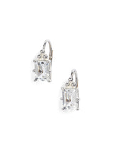 Boucles d'Oreilles Pendantes Marine Cléo Carré