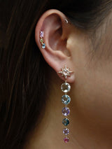 Mélia Geometric Rainbow Ear Crawler