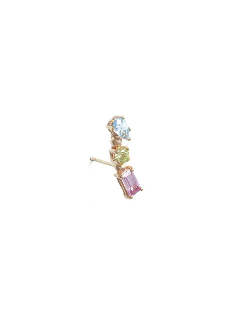 Mélia Geometric Rainbow Ear Crawler