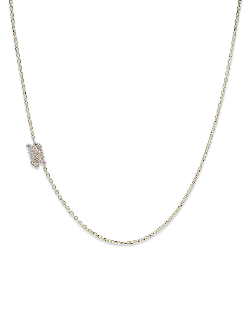 Love Letter Pavé Zodiac Necklace