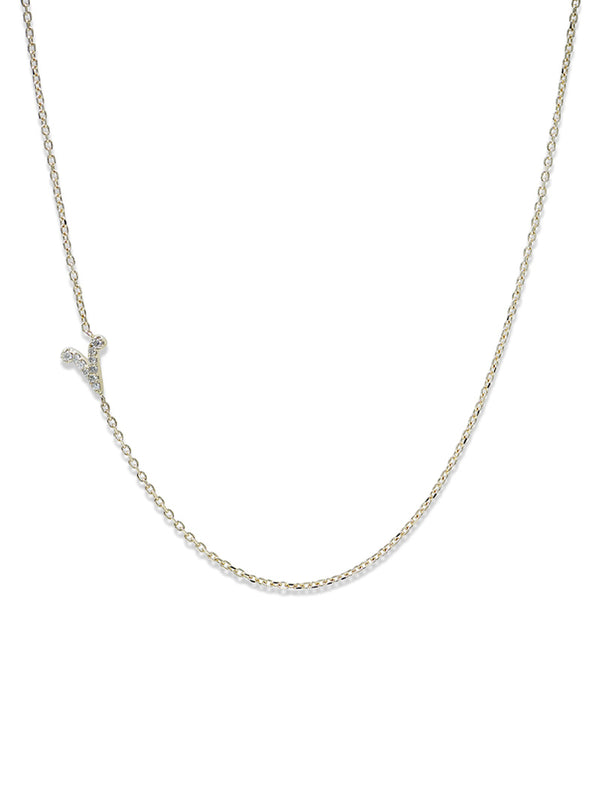 Love Letter Pavé Zodiac Necklace