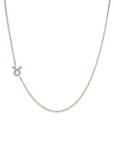 Love Letter Pavé Zodiac Necklace