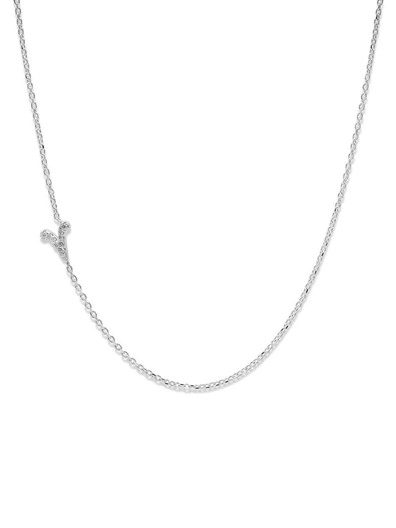 Love Letter Pavé Zodiac Necklace