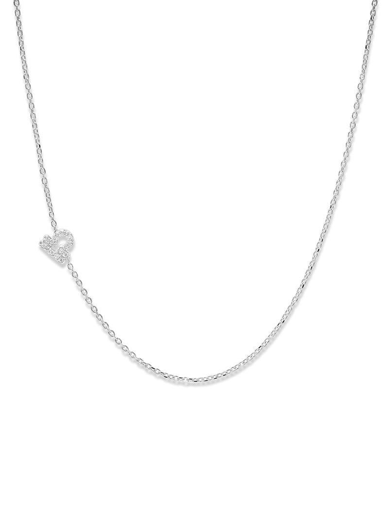 Love Letter Pavé Zodiac Necklace