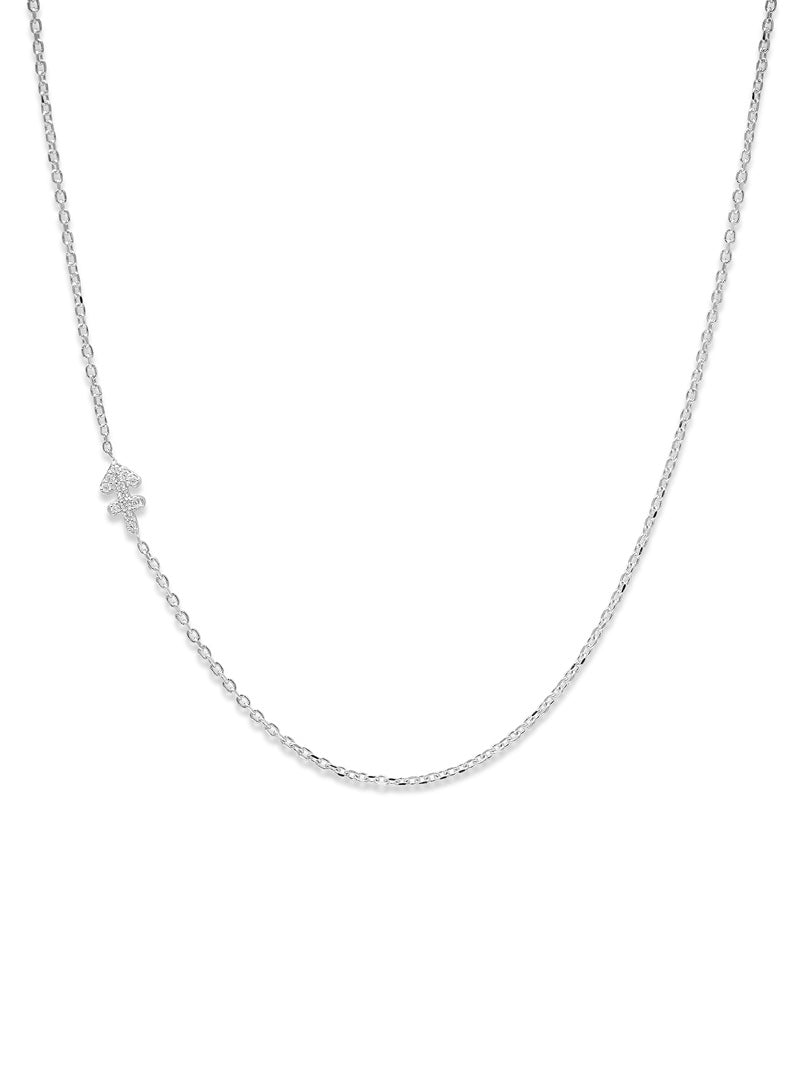 Love Letter Pavé Zodiac Necklace