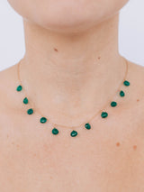 Droplet Briolette Necklace