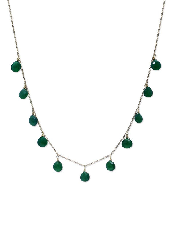 Droplet Briolette Necklace