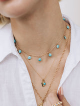Droplet Briolette Necklace