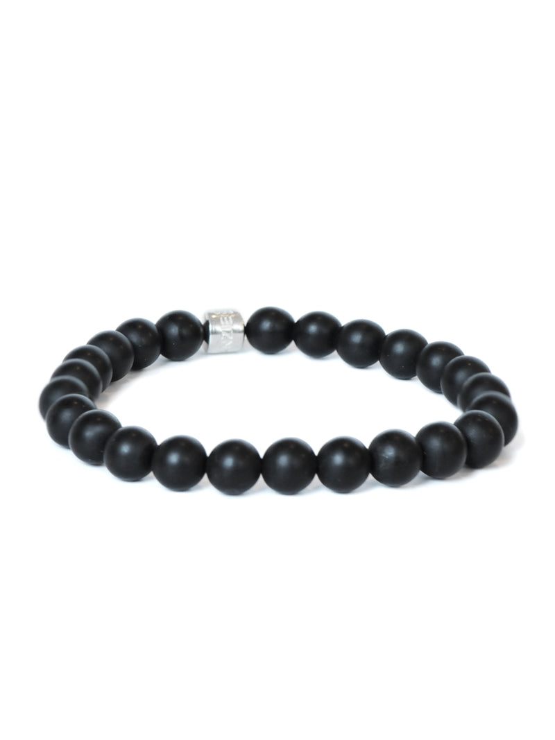 Bracelet Bohème pour Homme d’Hématite Givrée à Fermoir Anzie