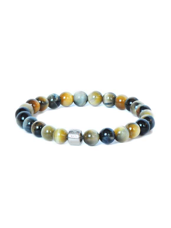 Bracelet Bohème Œil de Tigre Doré