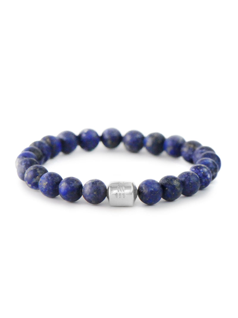 Bracelet Bohème Hommes Lapis Mate