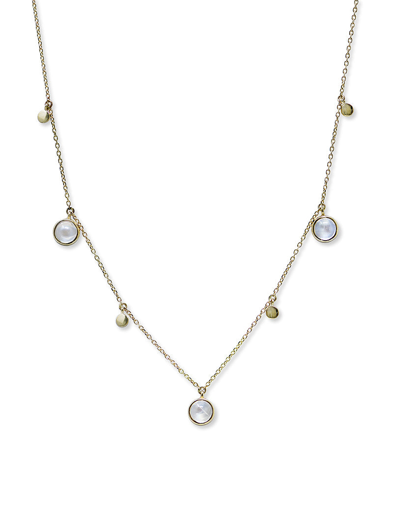Collier Pierre de Lune Arc-en-Ciel Station Cléo 