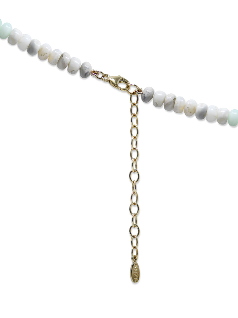 Bohème Multicolor Opal Rondelle Necklace