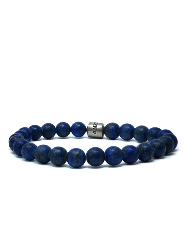 Men's Matte Lapis Bohème Bracelet