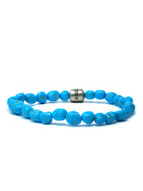 Bracelet Bohème Pépites de Turquoise pour Homme
