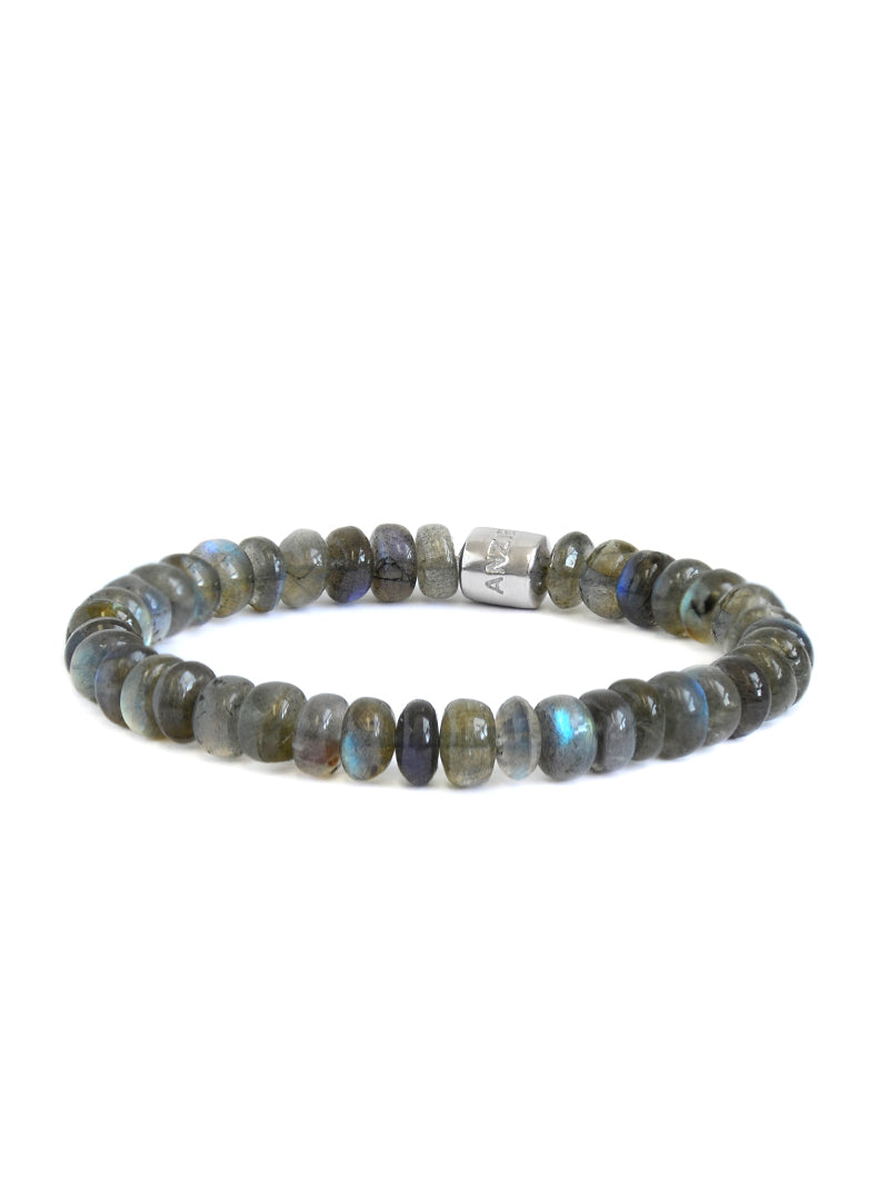 Bracelet Bohème Labradorite à Fermeture Anzie