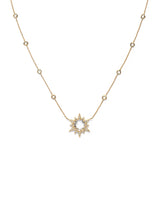 Aztec Starburst Station Necklace