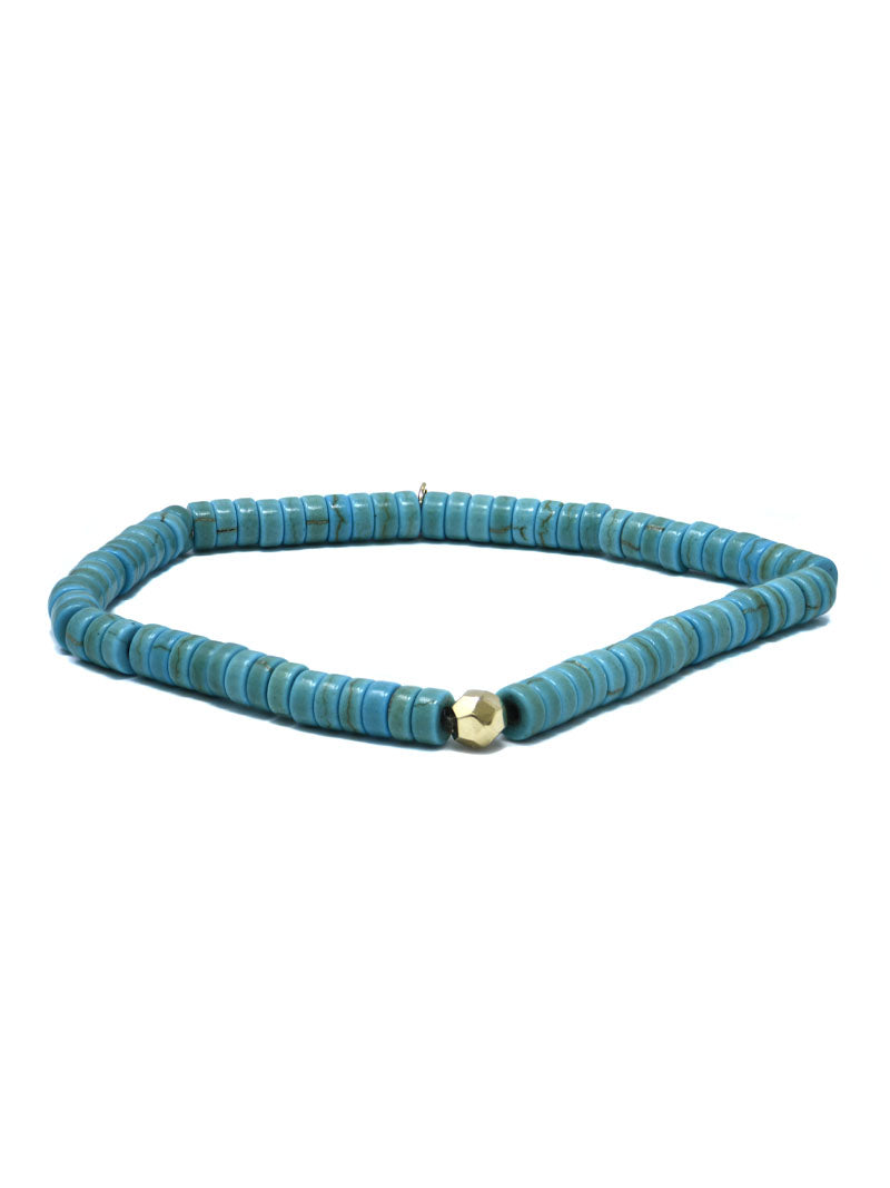 Bohème Turquoise Heishi Bracelet