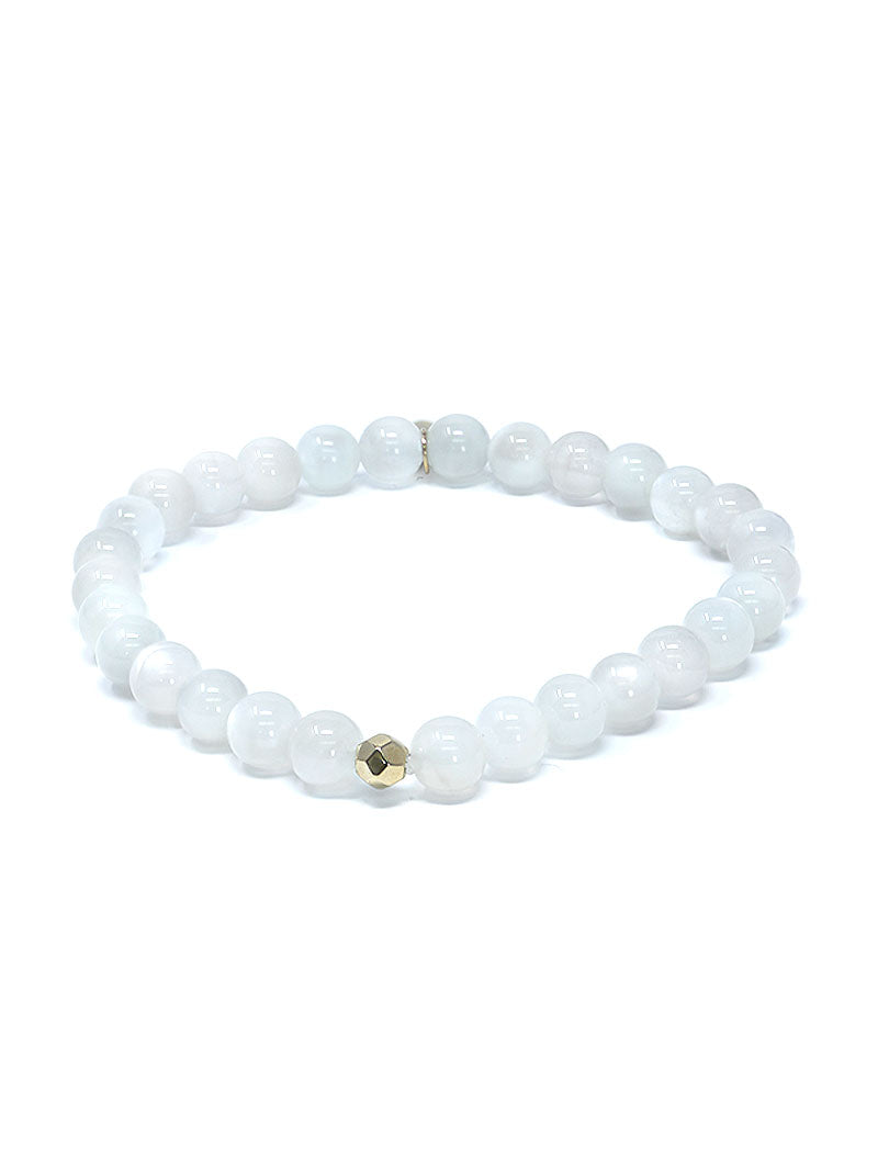 Bracelet Bohème Pierre de Lune Lisse