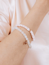 Bohème Pink Opal Rondelle Bracelet