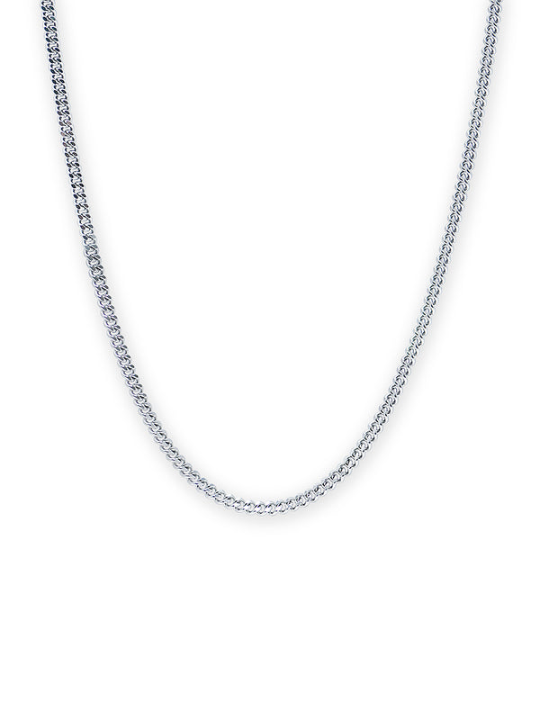 Silver Curb Chain