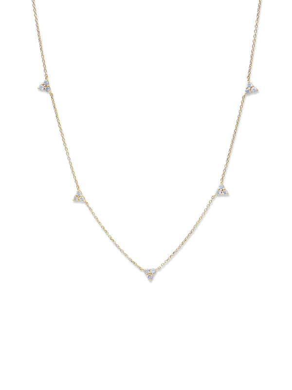 Cléo Trio Station Necklace