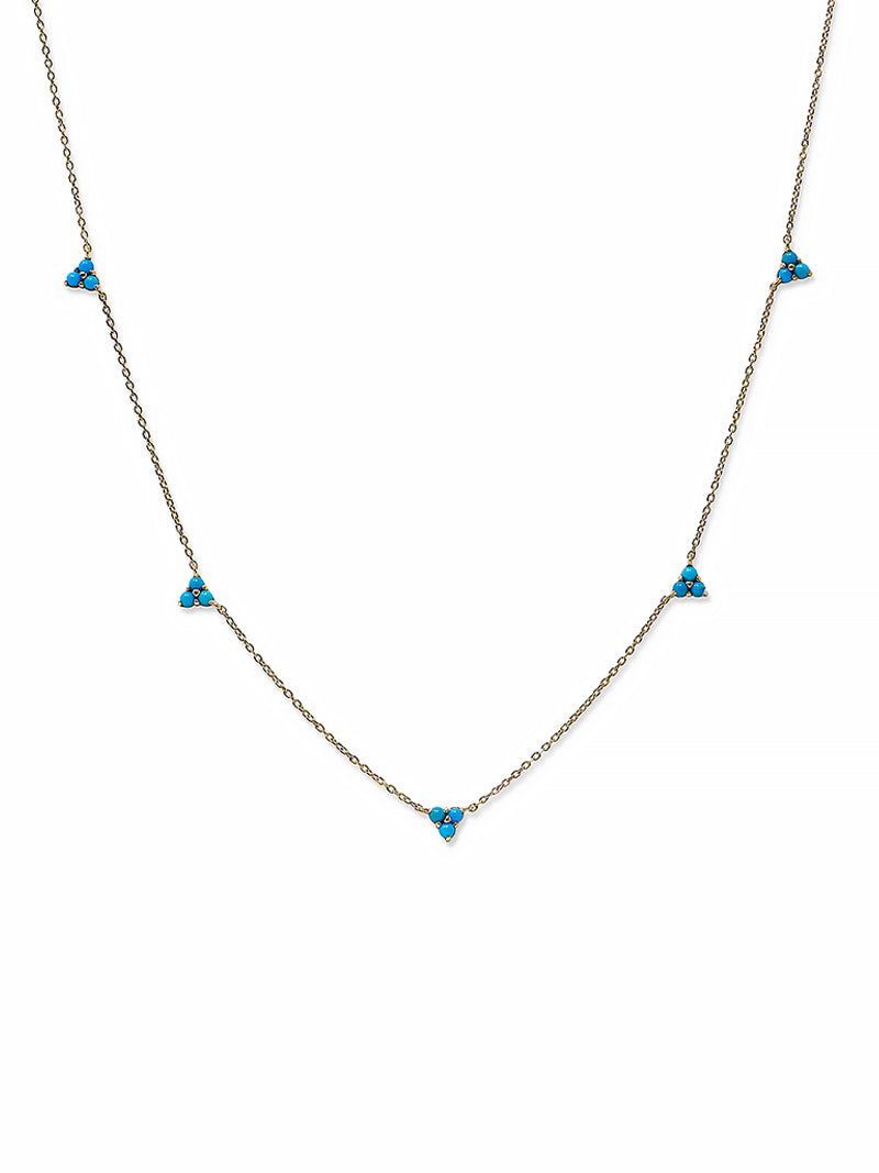 Cléo Trio Station Necklace