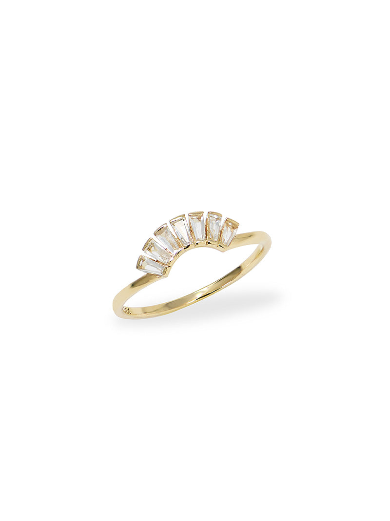 Cléo Justine Deco Fan Ring