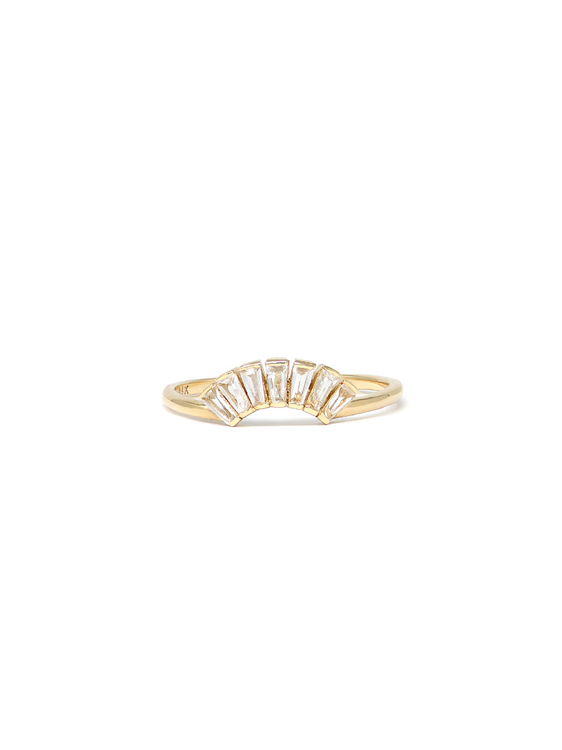 Cléo Justine Deco Fan Ring
