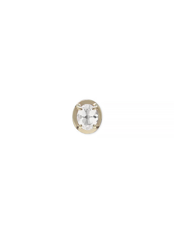 Anzie x Mel Soldera Oval Mélia Stud