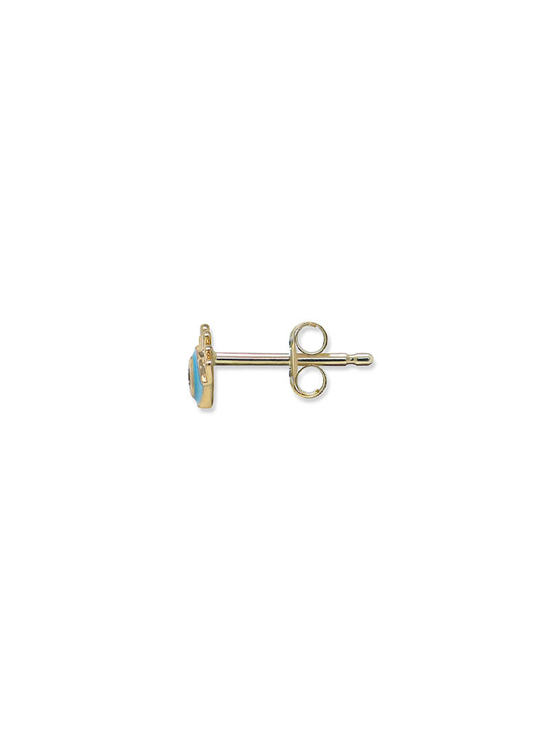 Anzie x Mel Soldera Enamel Evil Eye Lash Stud