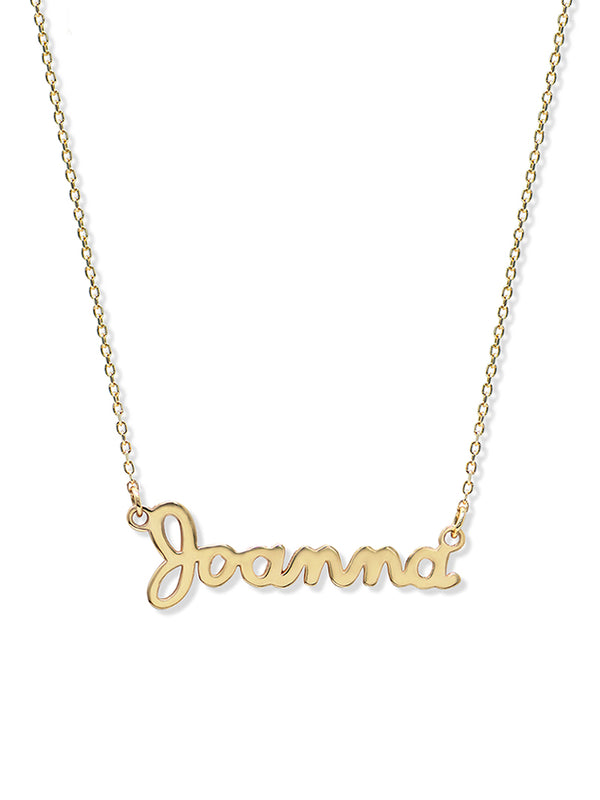 Script Customizable Name Necklace