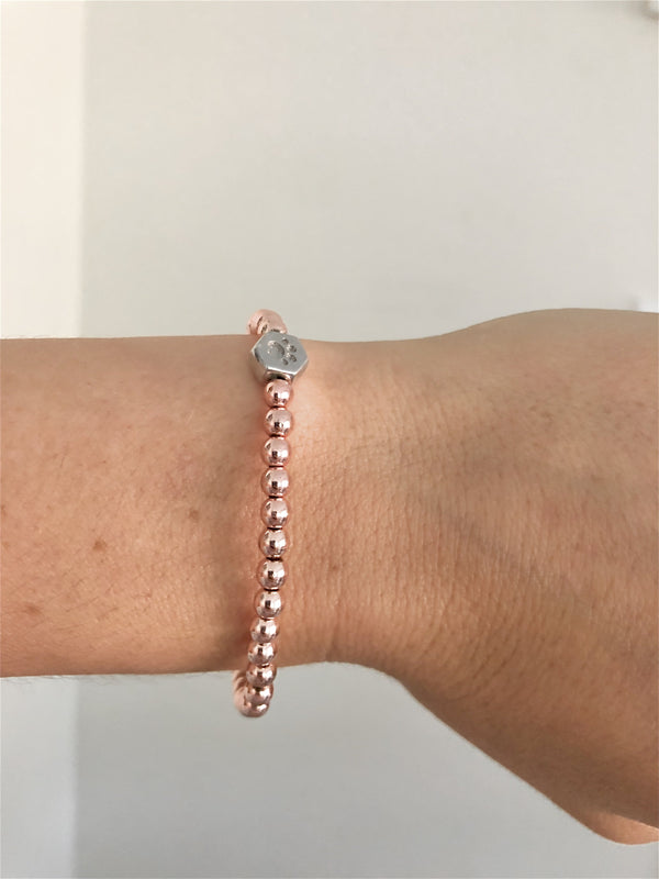 Jac + Jo Bracelet Boulon Patte d’Âme