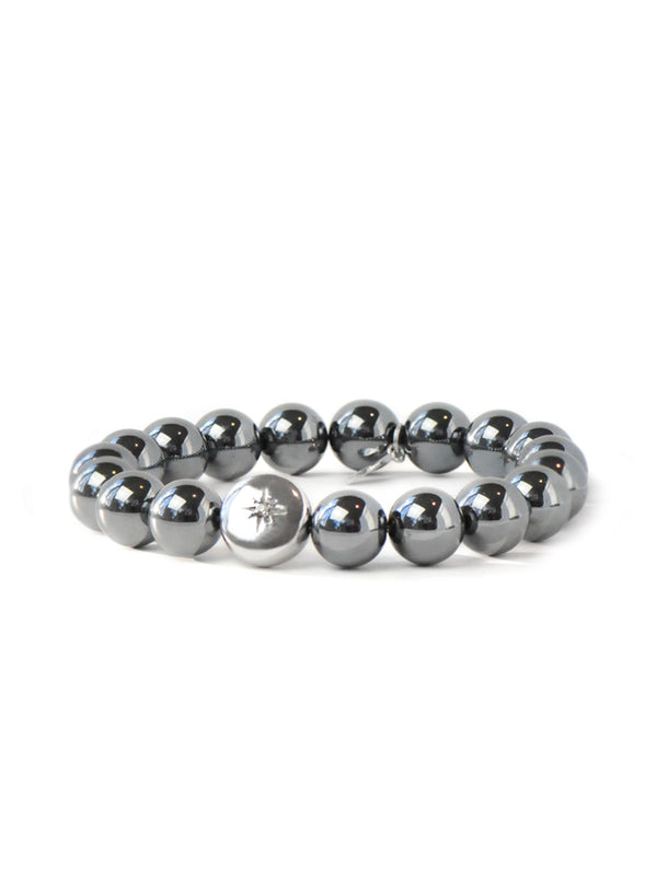 Bracelet Hematite Bohème