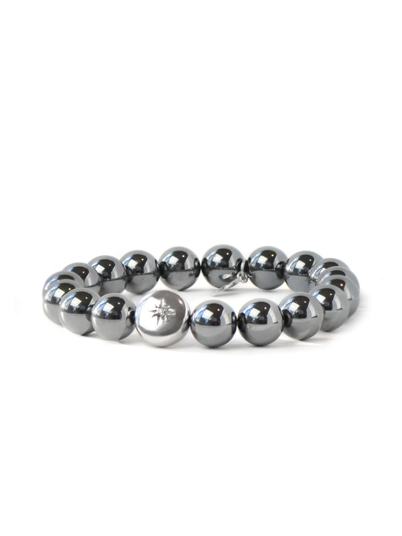 Bracelet Hematite Bohème