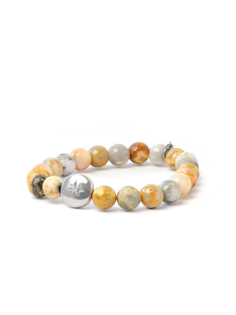Bohème Lace Agate Bracelet