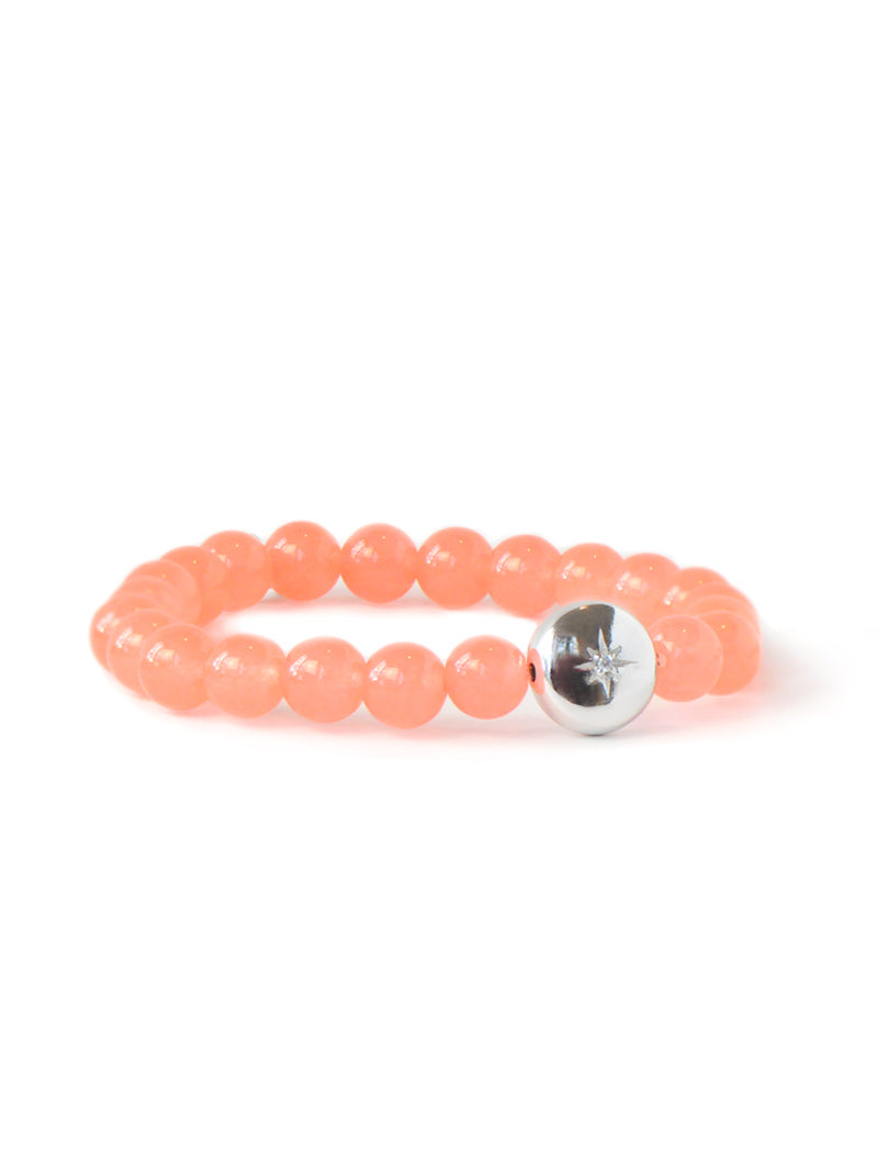 Bohème Orange Jade Bracelet