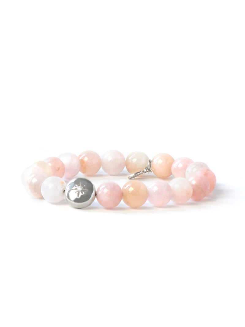 Bohème Pink Morganite Bracelet