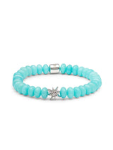 Bracelet Bohème Rondelles d’Amazonite