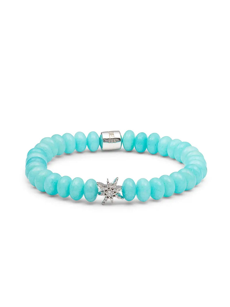 Bracelet Bohème Rondelles d’Amazonite